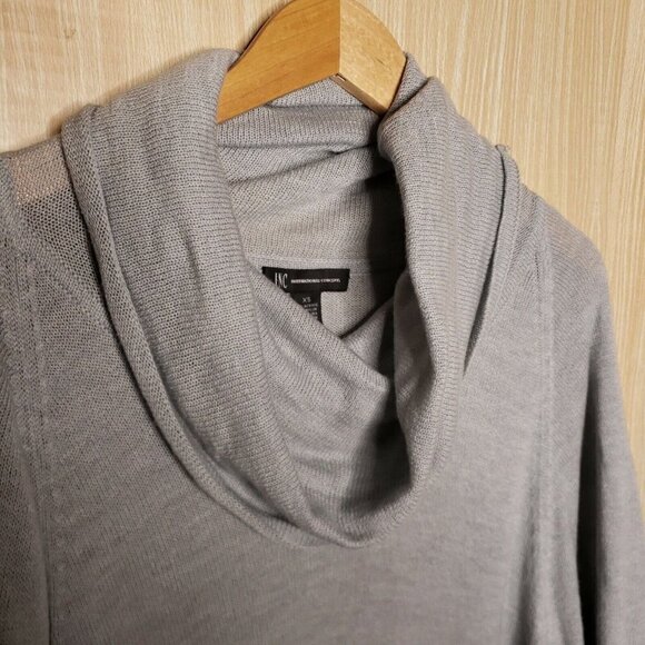 INC International Concepts Womens Grey Ombre Angora Wool Blend Sweater XS - Picture 3 of 7